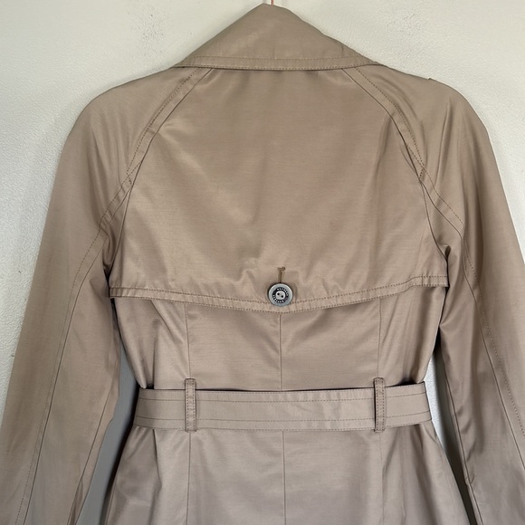 Express Double Breasted Trench Coat - Khaki - XS - Picture 8 of 15